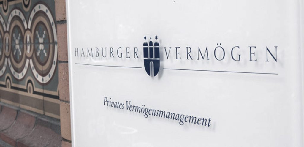 RC Hamburger Vermögen GmbH Schild